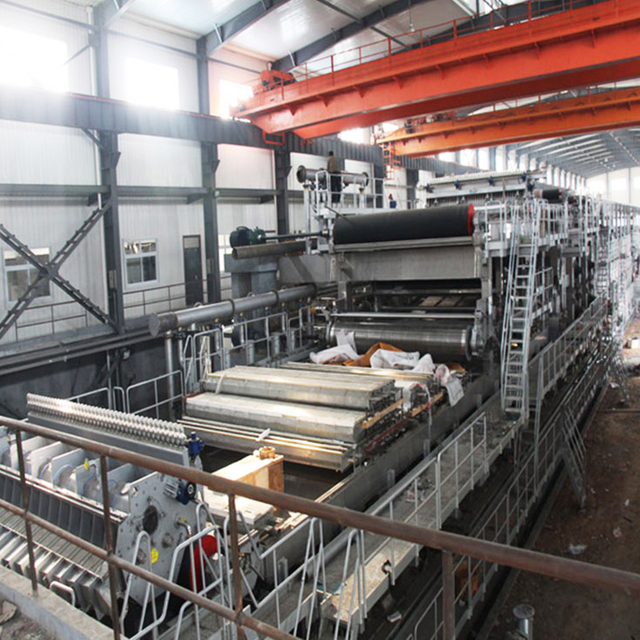 3800mm 200tpd korruerad pappersmaskin